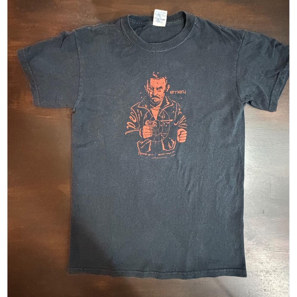 Vintage Gildan Mens S Emery Band Travis Bickle Taxi Driver Graphic Tee
